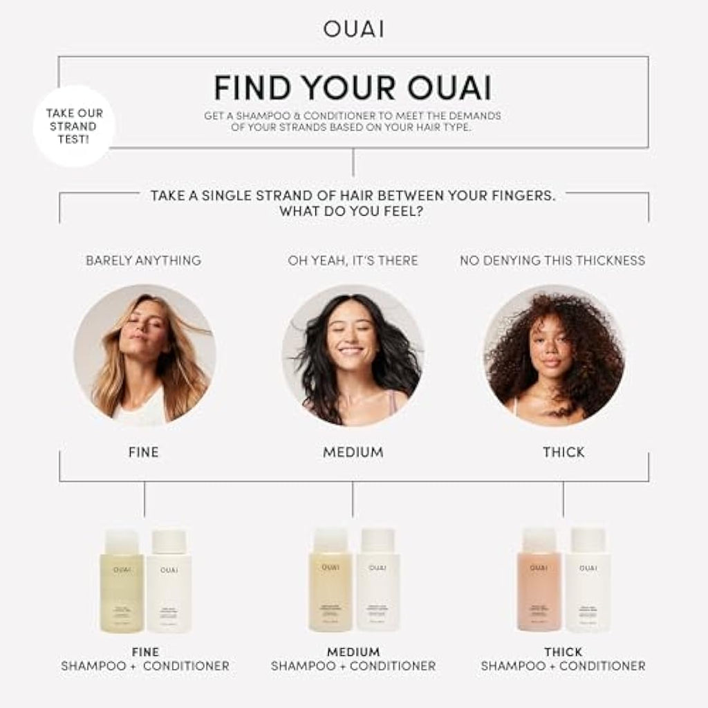 OUAI Thick Hair Treatment Masque – Repairing Keratin Hair Mask - 236ml