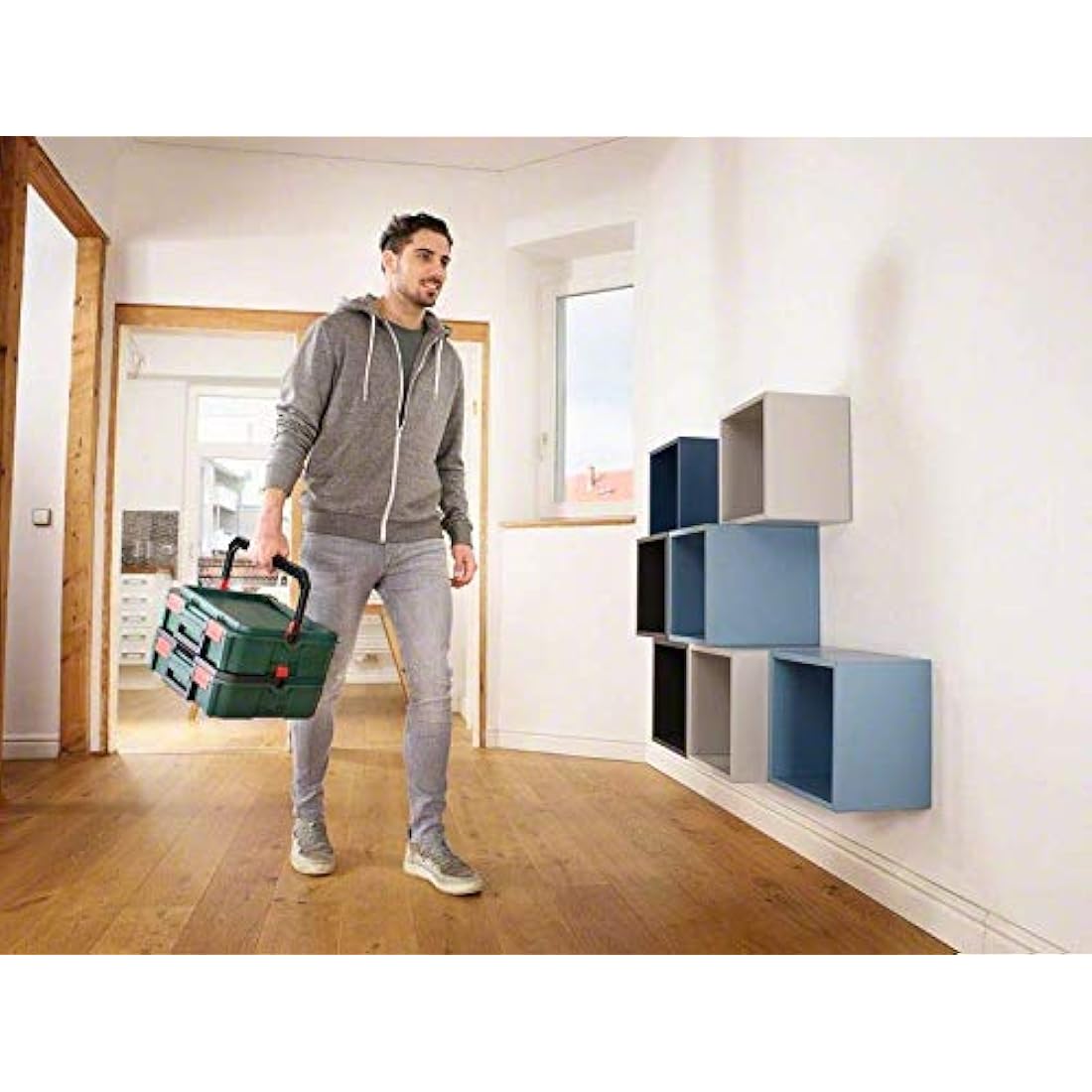 Bosch System Box Size S | Stackable Tool Organizer & Storage Case