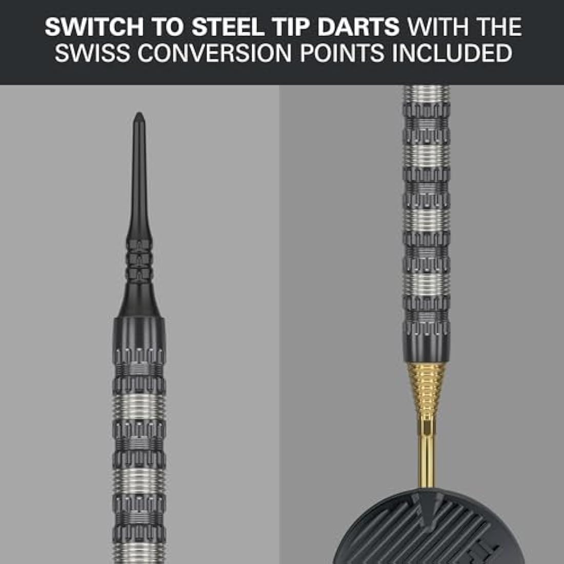 Target Darts Rob Cross 95K Soft Tip Dart Set - 95% Tungsten, 18g
