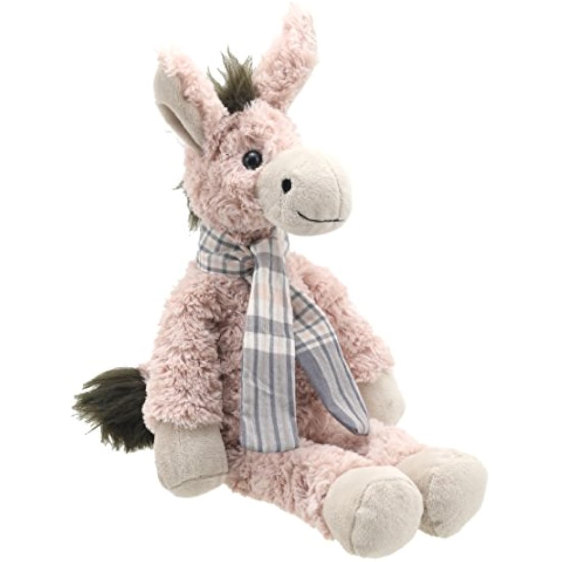 Wilberry Classics Pink Donkey Plush Toy – Large 42cm Soft Stuffed Animal