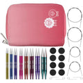 KnitPro Zing Deluxe Interchangeable Needle Set | 8 Sizes (3.5-8mm)