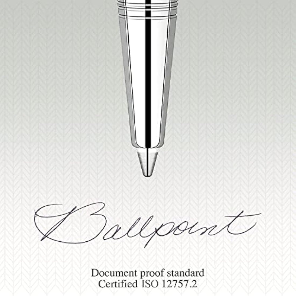 Parker Ballpoint Pen Refills | Medium Point Black QUINKflow Ink | 10 Count