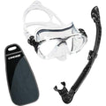 Cressi Big Eyes Evo & Alpha Dry Snorkeling Set | Italian Silicone