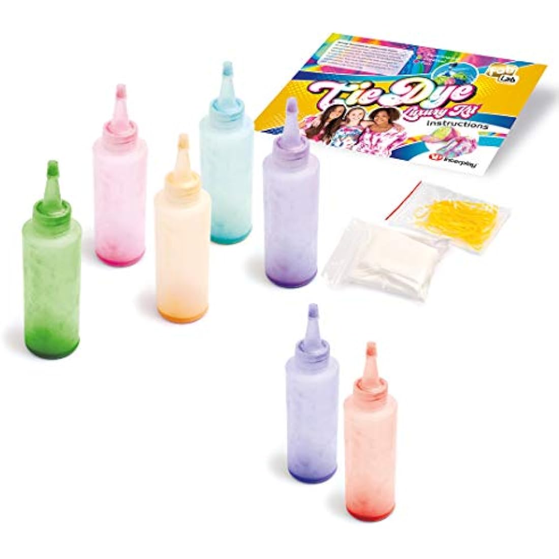 Fab Lab Tie Dye Luxury Kit by  – DIY Creative Craft Set