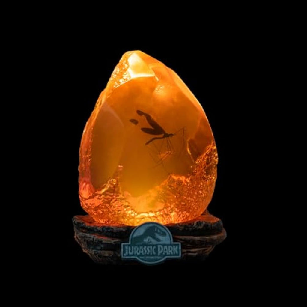 Jurassic Park Amber Resin LED Night Light – Grupo Erik Dinosaur Lamp