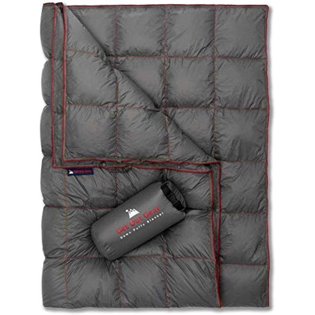 Get Out Gear Down Camping Blanket – 650 Fill Power Packable Outdoor Quilt