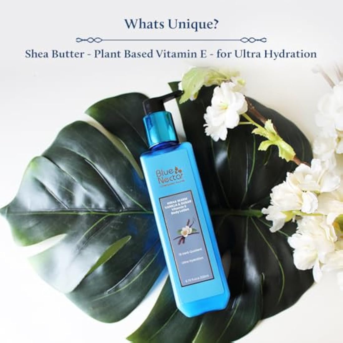 Blue Nectar Vanilla Body Lotion with Shea & Cocoa Butter - 200ml