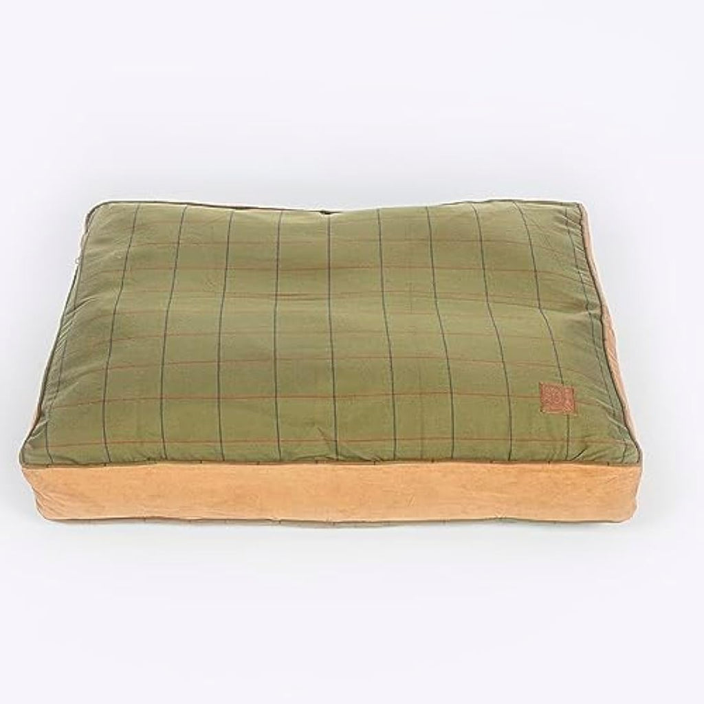 Danish Design Hunter Tweed Dog Box Duvet – Washable Brown Bed Medium