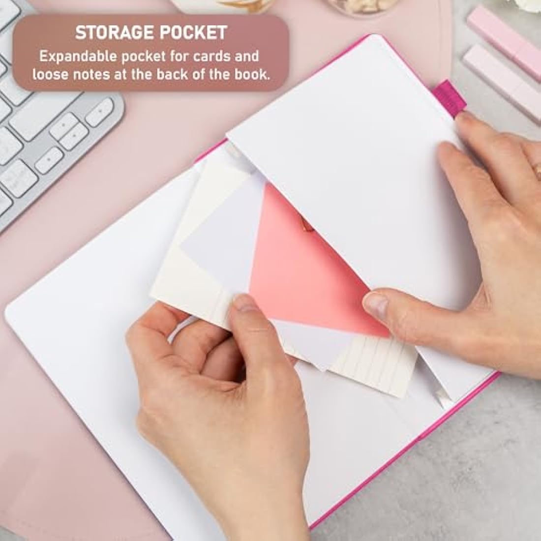 Jolof Store GoGirl Password Book with Alphabetical Tabs - Hot Pink Medium