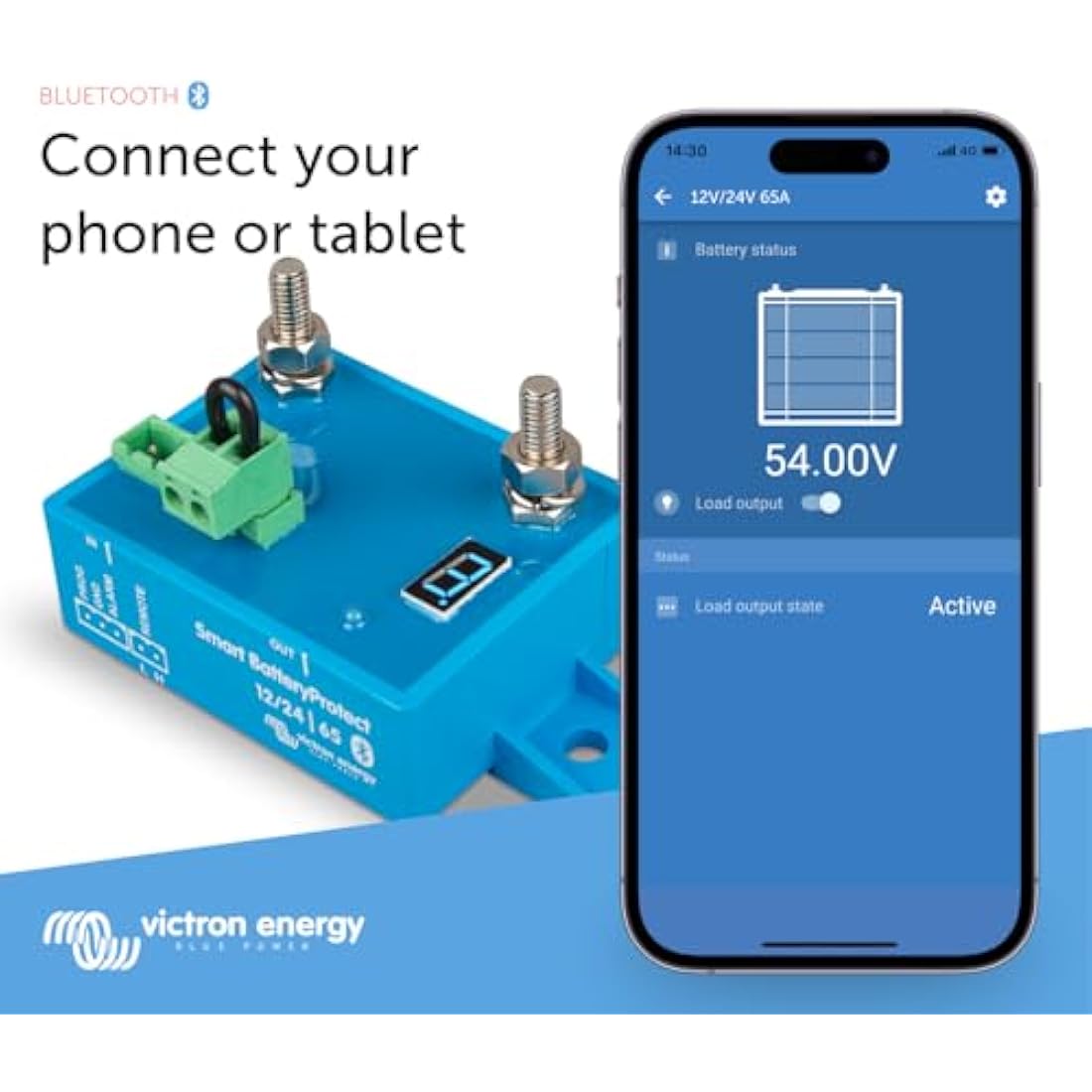 Victron Energy Smart BatteryProtect 12/24V 65A with Built-in Bluetooth