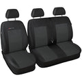 DKMOTO Tailored Van Seat Covers for Vivaro, Primastar, Trafic 2001-2014