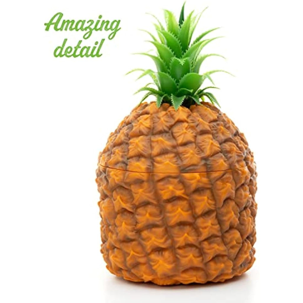 Jolof Store Retro Pineapple Ice Bucket – 1500ml Insulated Vintage Cooler