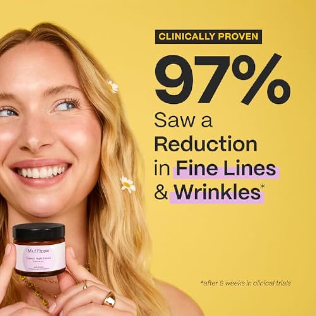 Mad Hippie Triple C Night Cream – Brightening Vitamin C Moisturizer 60g