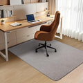 Kuyal Tri-Fold Office Chair Mat for Hardwood Floor, 36" x 48" – Light Gray