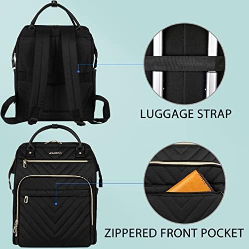VANKEAN 17.3 Inch Laptop Backpack | Waterproof RFID Travel Daypack
