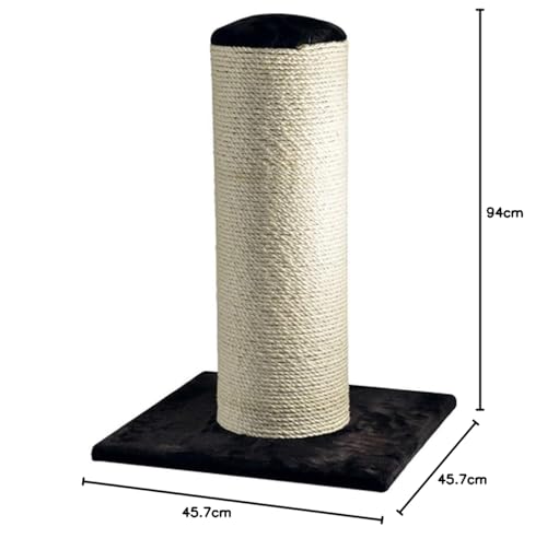 Ancol Fat Boy Cat Scratching Post – Large Heavy Duty Sisal Scratcher