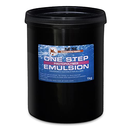 Flat Fox Pre-Sensitized Photopolymer Screen Printing Emulsion - 1000ml