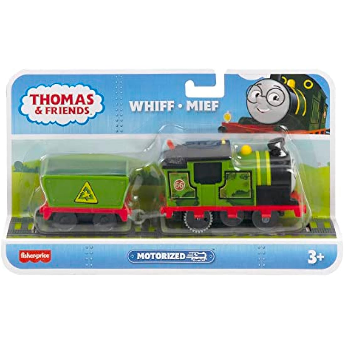 Fisher-Price Thomas & Friends Whiff Motorized Toy Train with Cargo Car