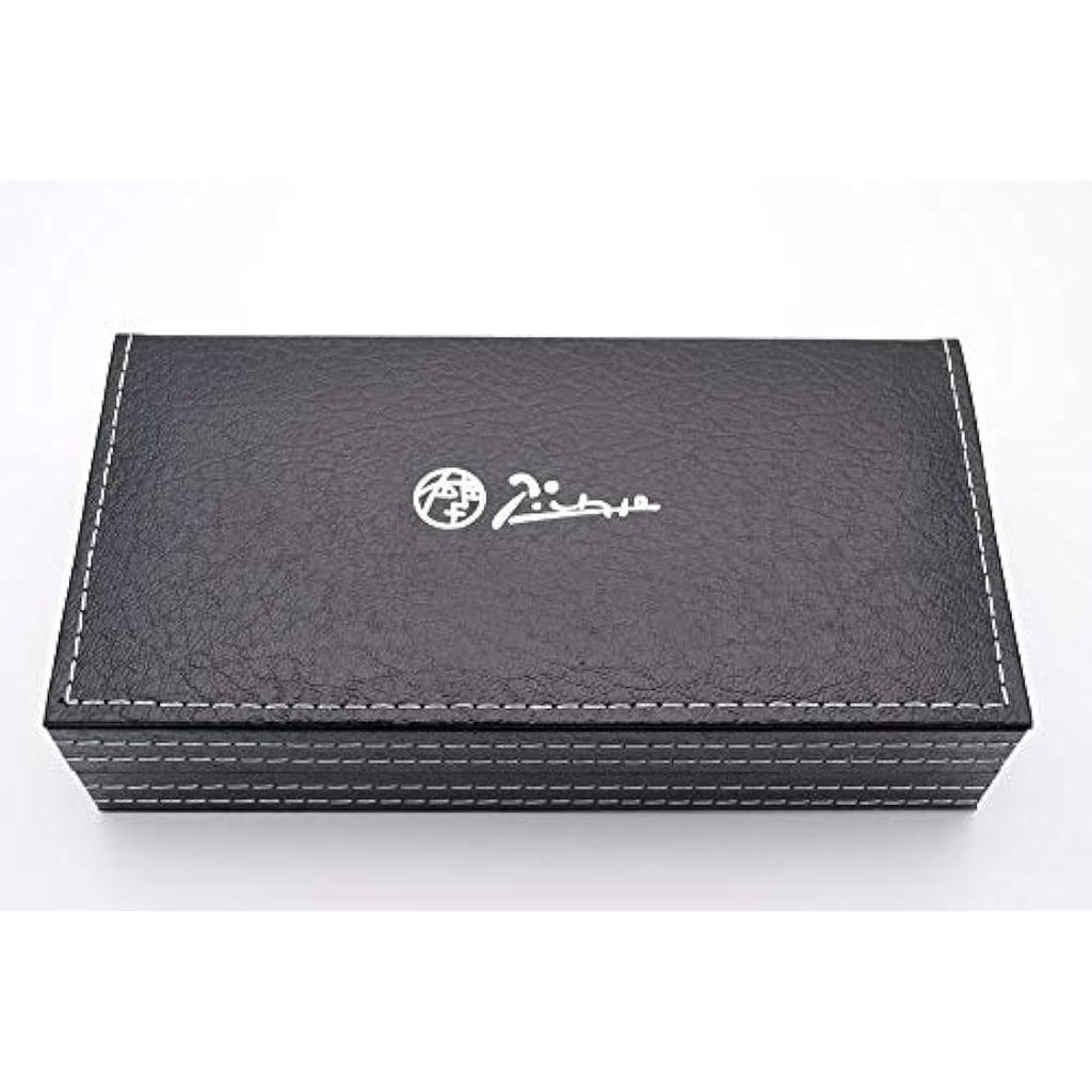 Picasso 902 Gentleman Fountain Pen - Platinum Clip with Gift Box