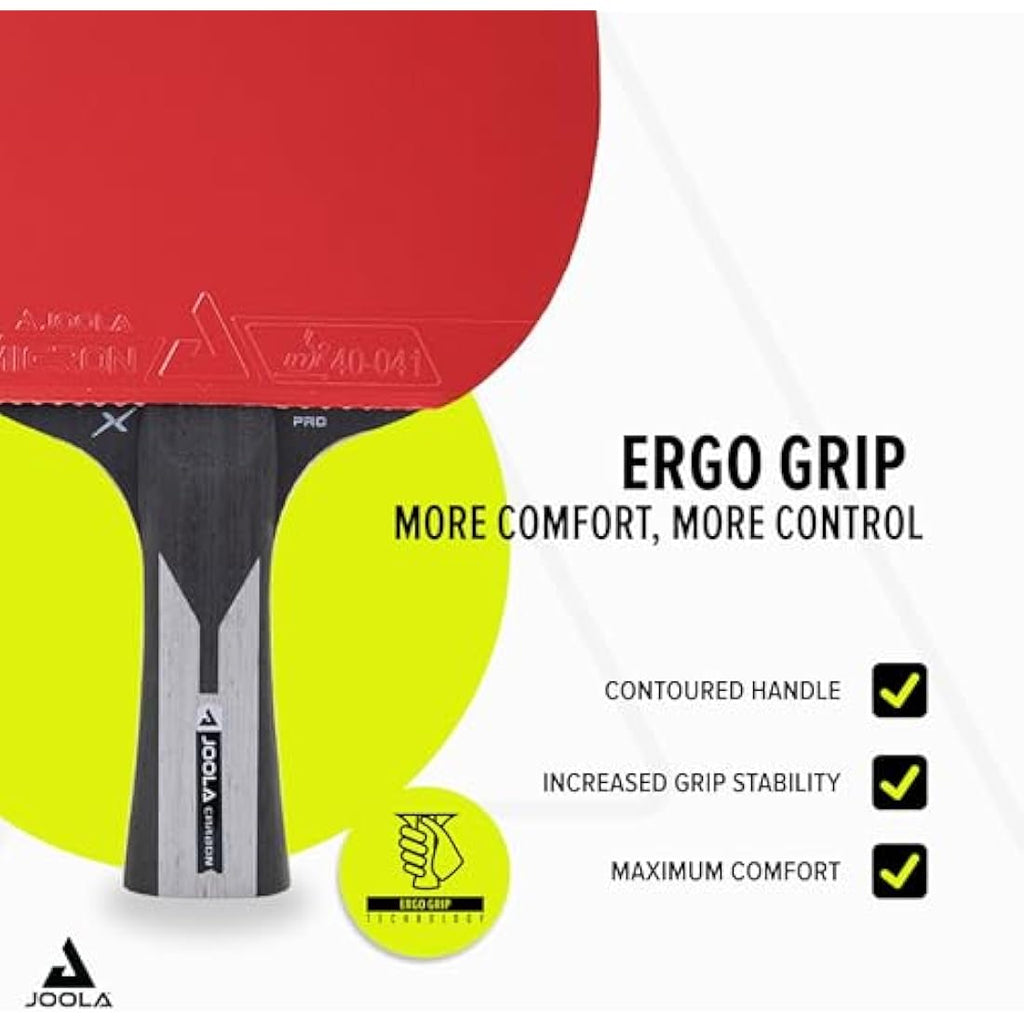 JOOLA Carbon X Pro Table Tennis Bat - ITTF Approved Professional Racket