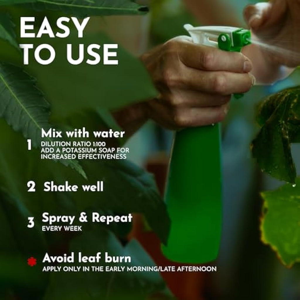 Garten Glück Organic Neem Oil for Plants – 250ml Natural Bug Control