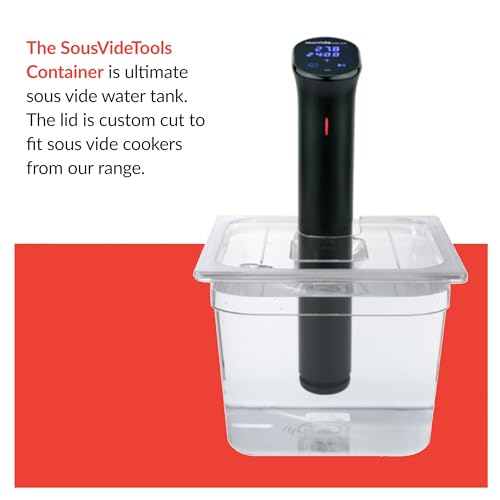 SousVideTools 11.6L Sous Vide Container - BPA Free Polycarbonate Tank