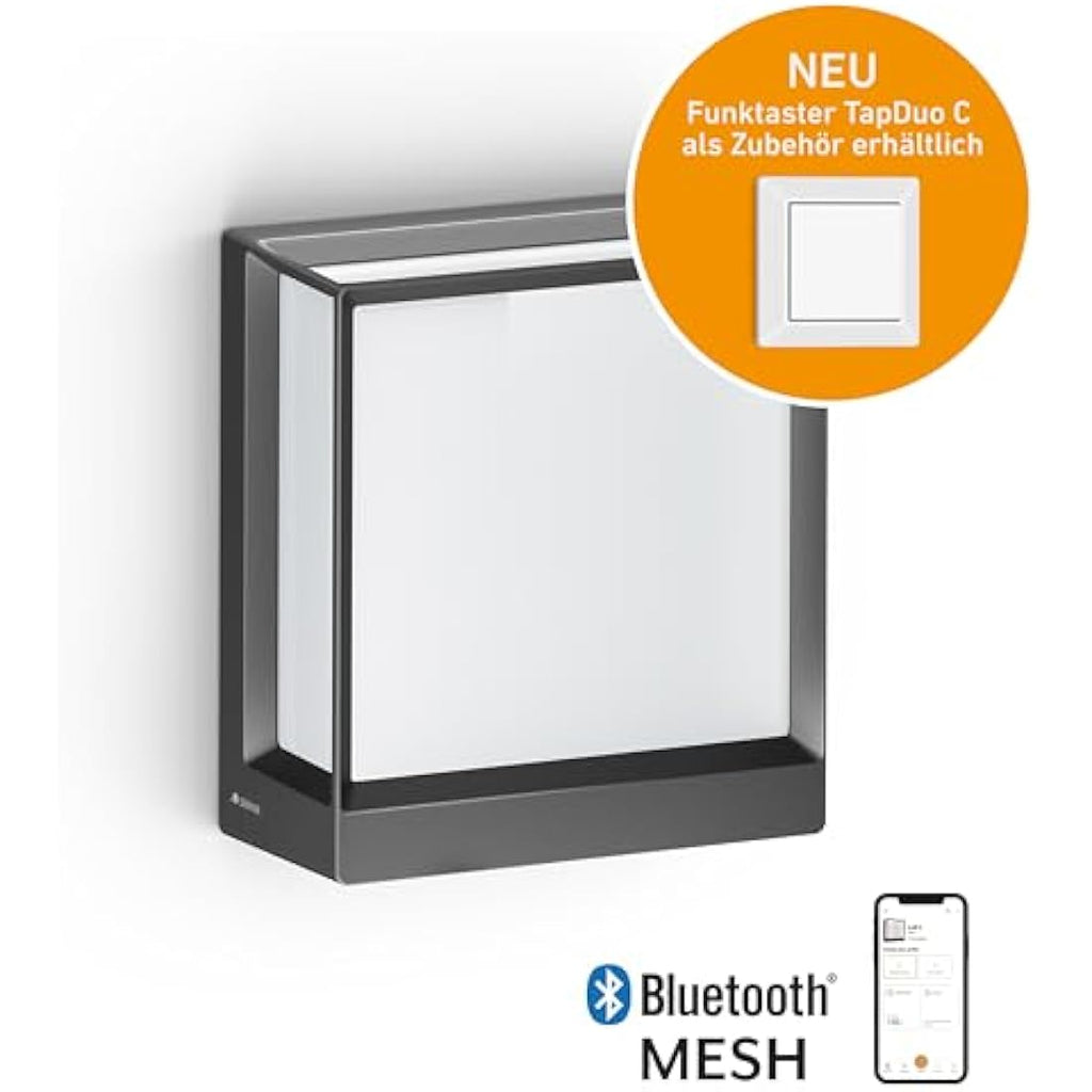 Steinel L 40 C Smart LED Outdoor Wall Light | Dimmable Aluminium Lamp