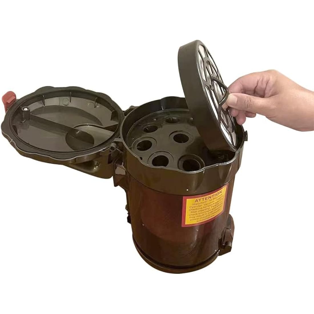 Akitas C6 Turbo Bagless Cylinder Vacuum Cleaner with HEPA Filter