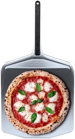16" Aluminum Pizza Peel – Lightweight Long Handle Paddle