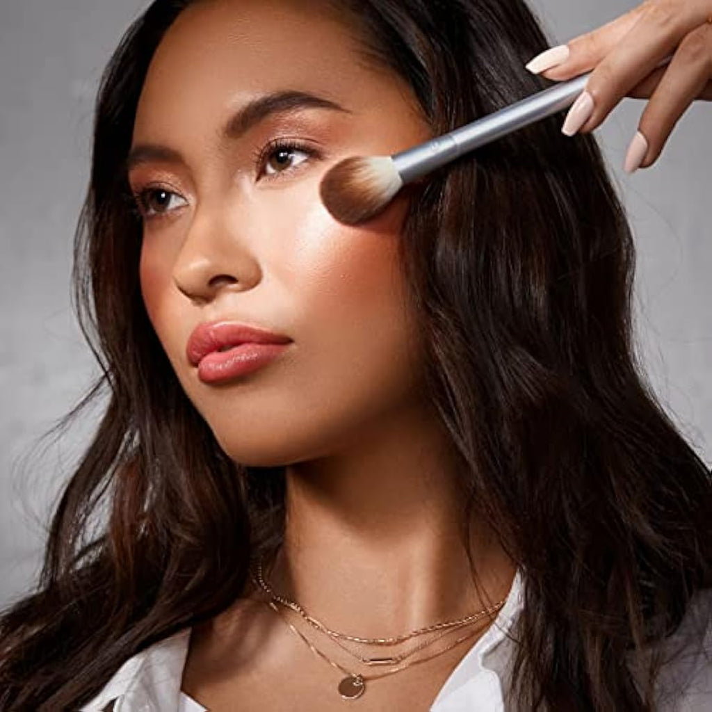 EcoTools Precious Metals 4-Piece Cheek & Eye Highlight Brush Set