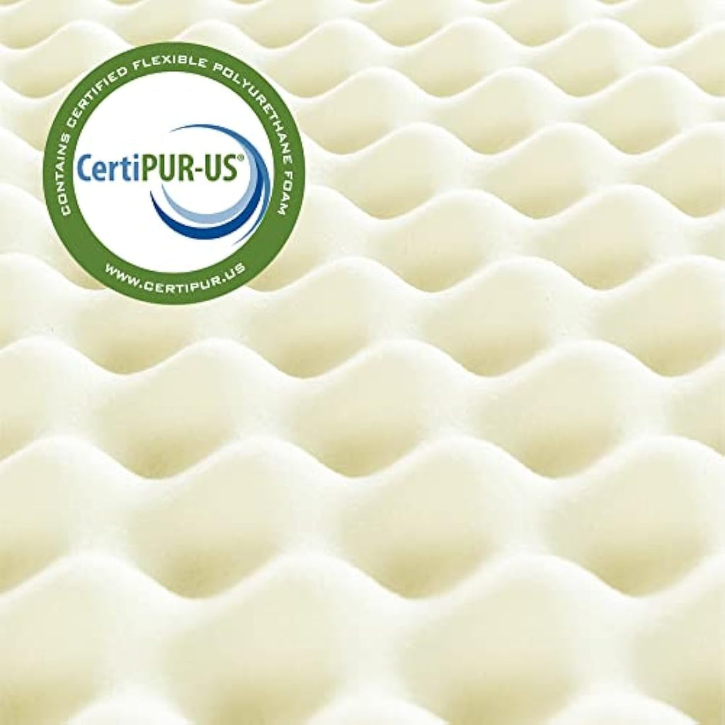 ZINUS 2 Inch Copper Cooling Memory Foam Mattress Topper - Full
