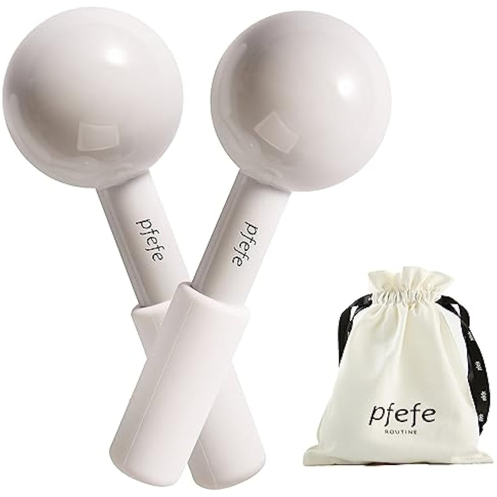 Pfefe Stainless Steel Ice Globes – Cryo Sticks for Face and Eyes