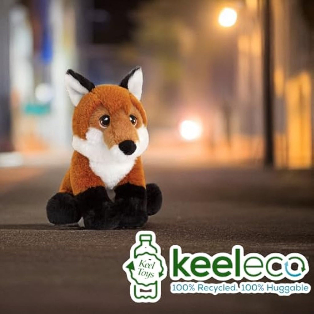 Jolof Store Fox Plush Toy – 100% Recycled Eco-Friendly Soft Cuddly Toy