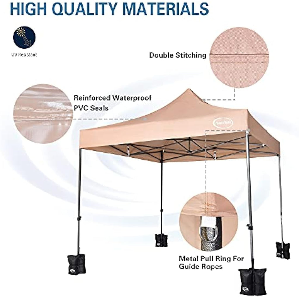 Maximus 3x3m Heavy Duty Pop Up Gazebo – Waterproof Commercial Market Stall