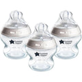 Tommee Tippee Natural Start Baby Bottles | 150ml Slow Flow, 3 Pack