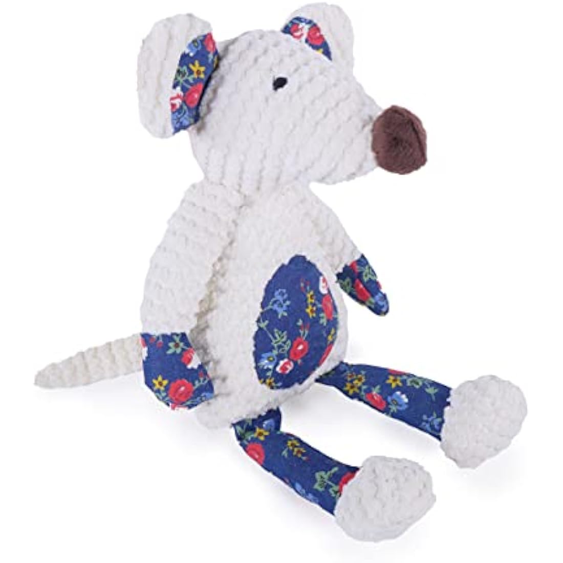 Rosewood Maisie Mouse Plush Squeaky Dog Toy – Soft Comfort Pet Toy
