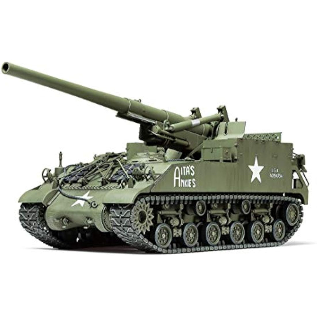 Tamiya 1:35 Scale Model Tank Kit with 8 Figurines - 300035351