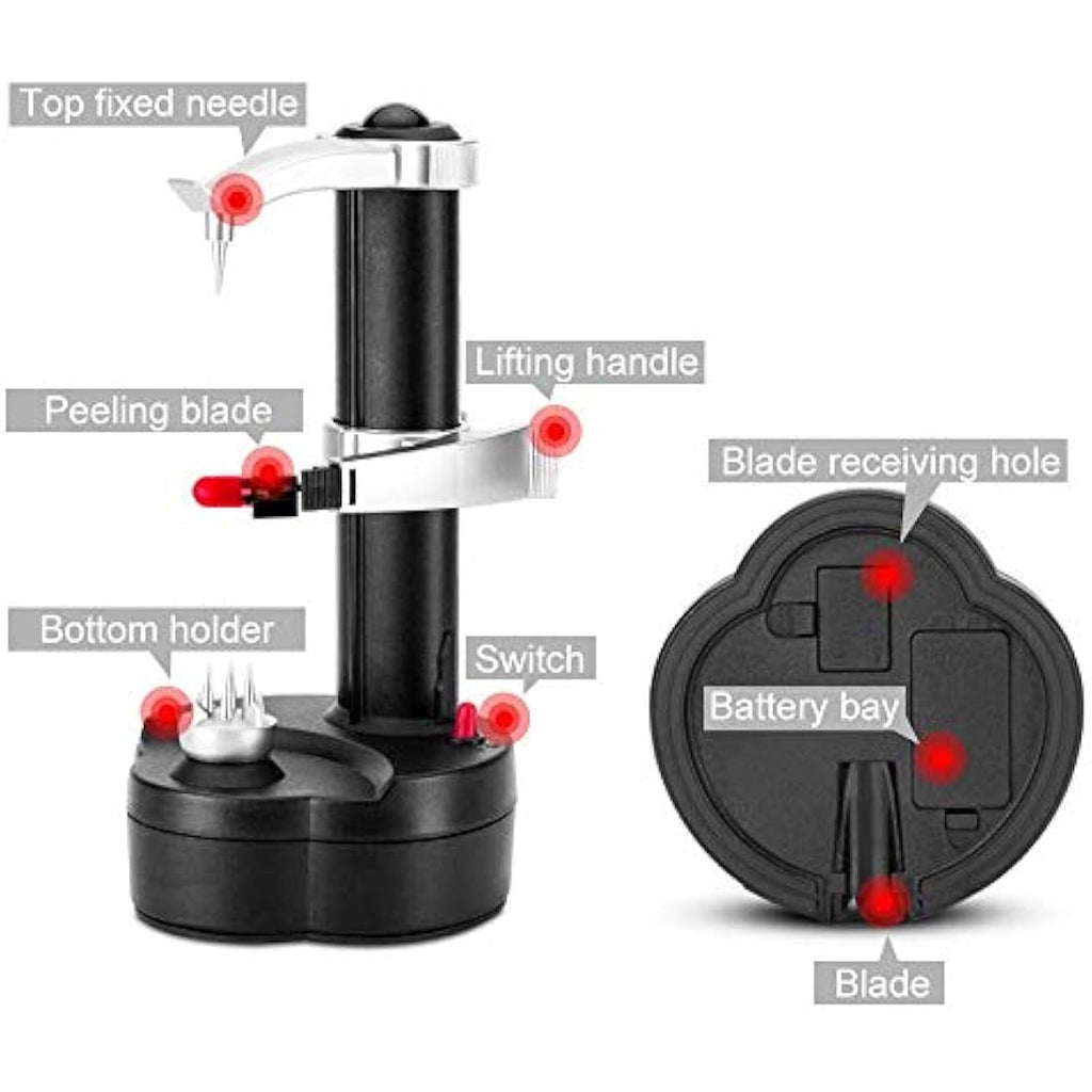 Jolof Store Electric Potato Peeler – Automatic Fruit & Vegetable Tool