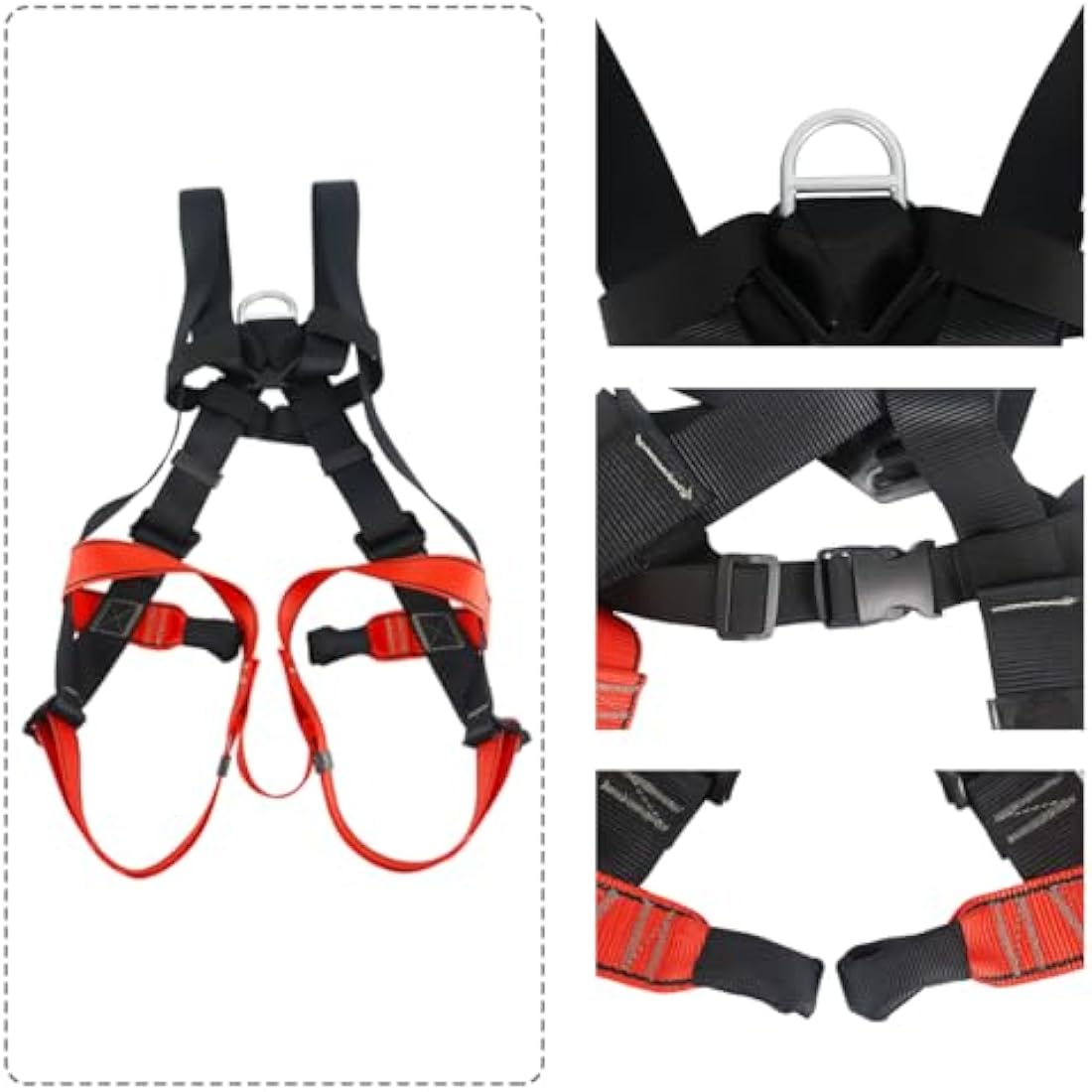 NewDoar Full Body Climbing Harness | CE Certified Rappelling Gear