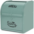 Jolof Store Double Layer Bread Bin – Large Black Stainless Steel Box