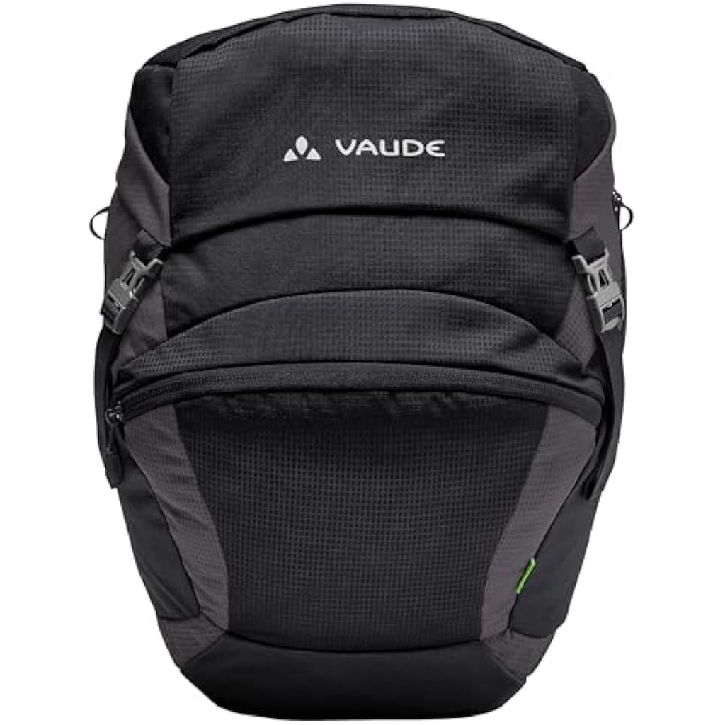 VAUDE Front Bike Bag Set – 16L Waterproof Panniers with QMR 2.0