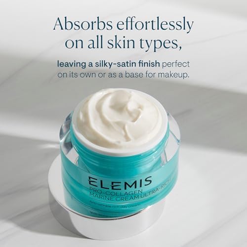 ELEMIS Pro-Collagen Marine Cream SPF30 – Anti-Wrinkle Day Moisturiser, 50ml