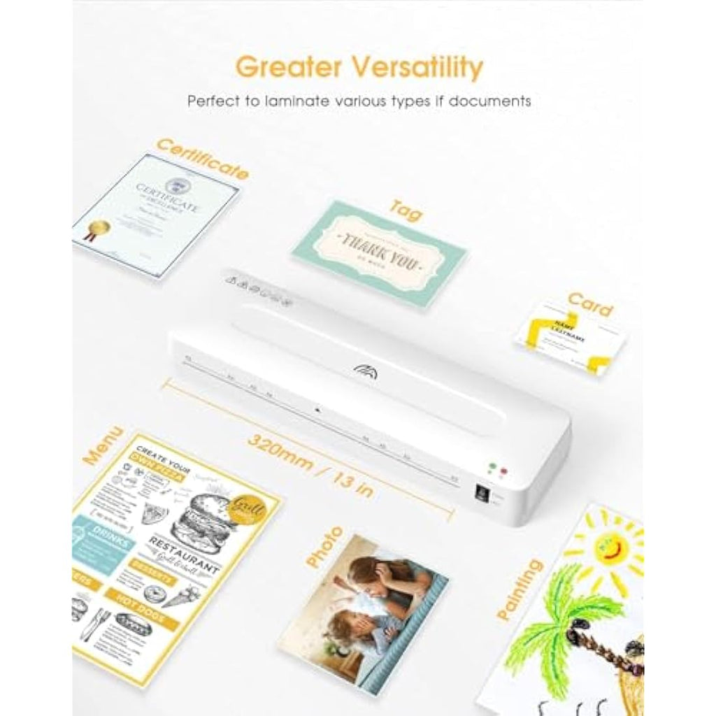 Jolof Store A3 Laminator Machine – Thermal & Cold Kit with Paper Trimmer