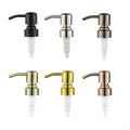 CulinaBlend Stainless Steel Lotion Soap Dispenser Pump Head 28/400 Thread Push Type Replacement Spare Bathroom Gadget Bronze