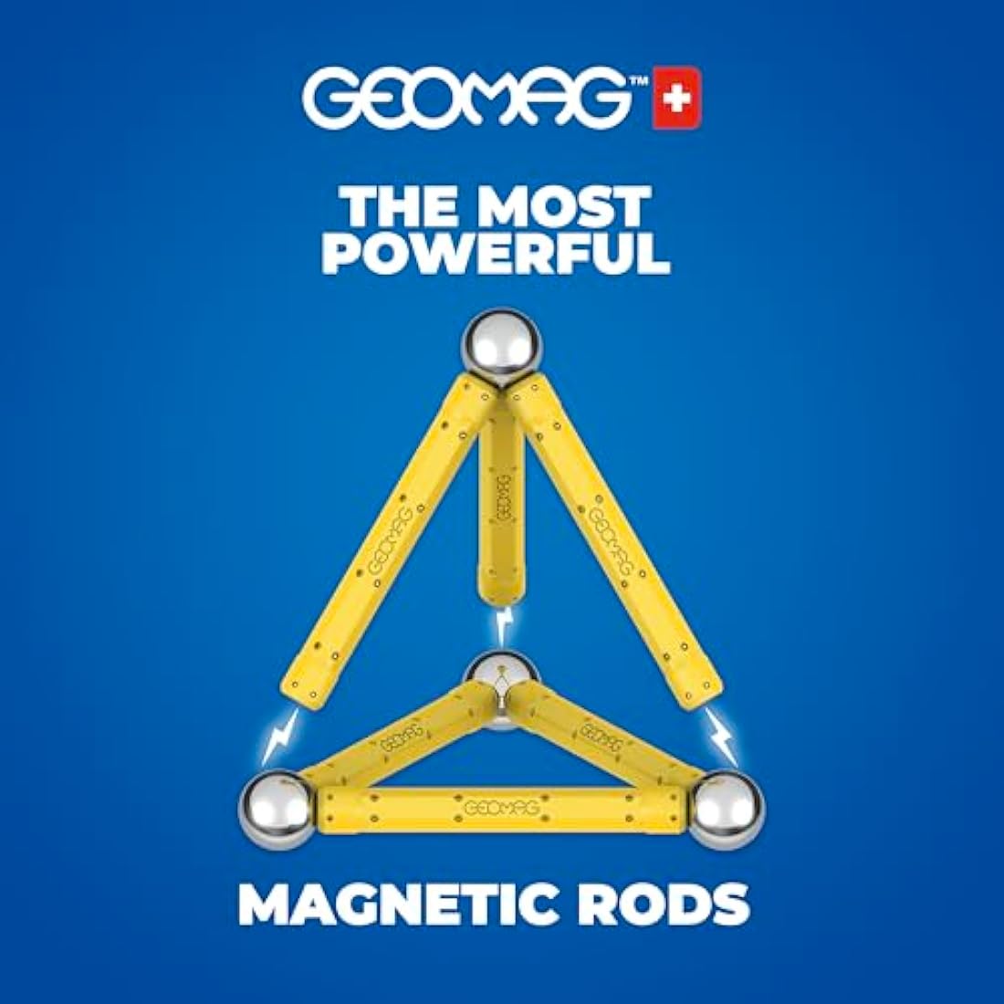 Geomag Classic Panels 200-Piece Magnetic Building Set - Recycled Plastic