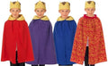 Charlie Crow Kids King or Queen Nativity Cloak Costume - Ages 3-8