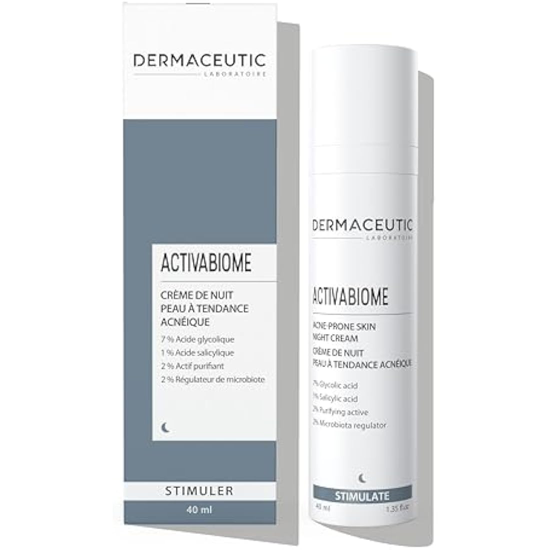 Dermaceutic Activabiome – Exfoliating Night Cream for Acne-Prone Skin
