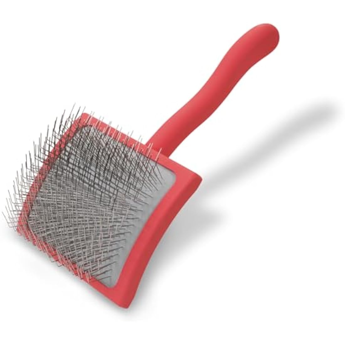Chris Christensen Big G Slicker Brush – Large Coral Dog Grooming Tool