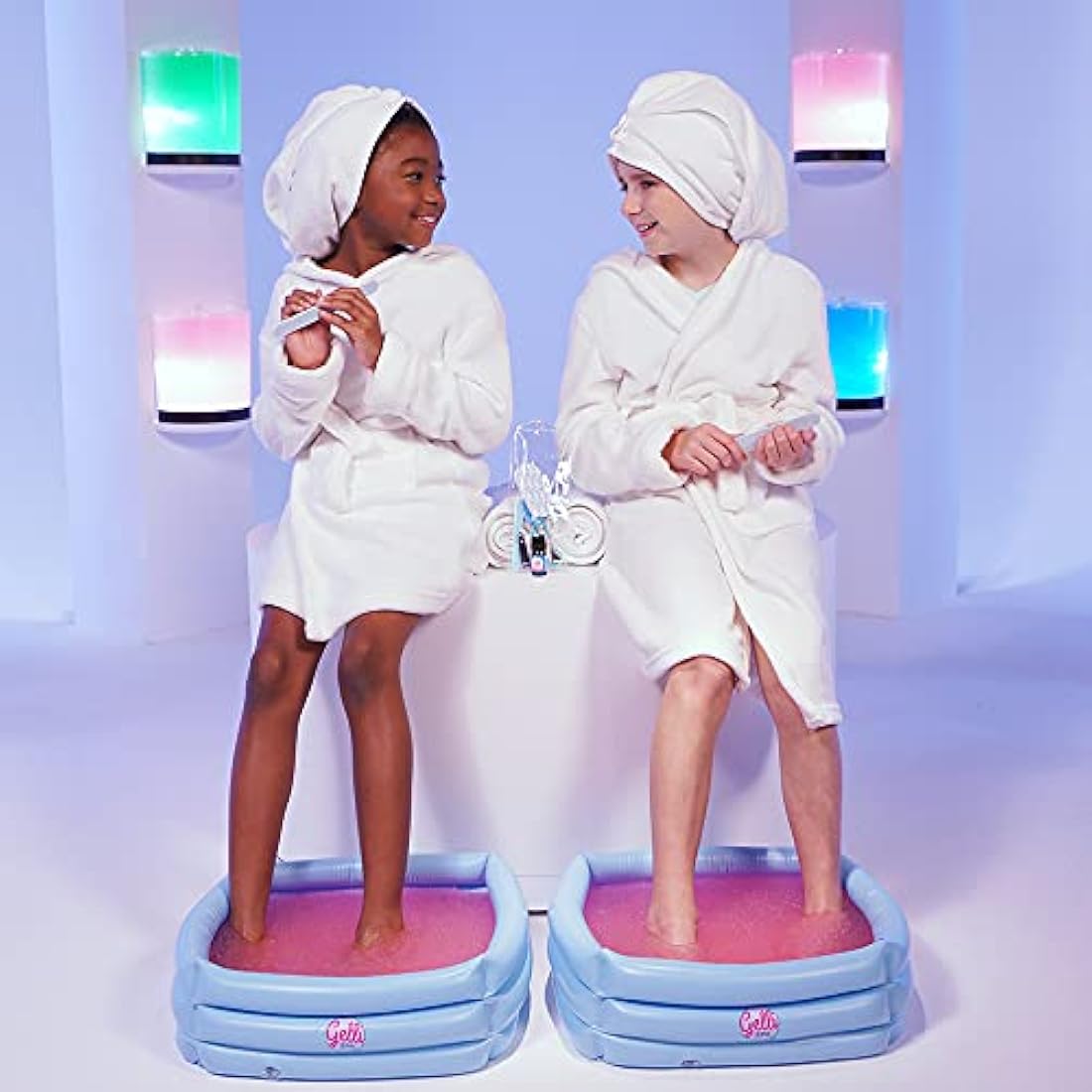 Zimpli Kids Gelli Spa – 5 Use Children's Pedicure and Sensory Play Set