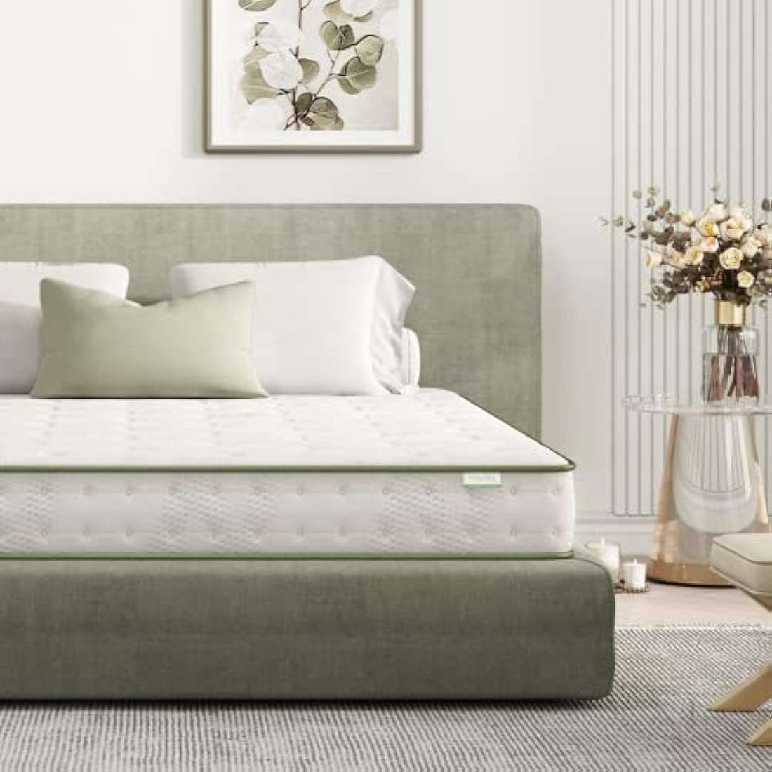 Novilla 7 Inch Single Hybrid Mattress | Gel Memory Foam & Pocket Sprung